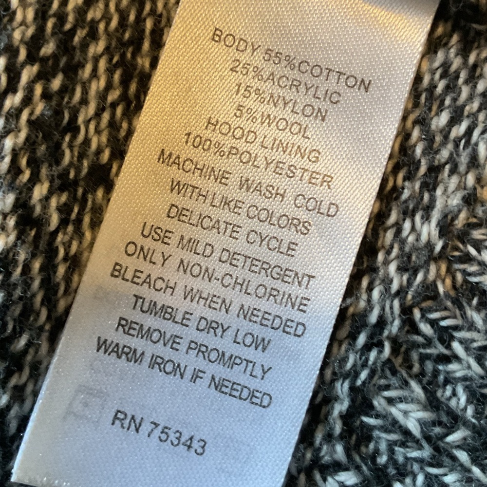 Nordic Fair Isle Zip Up Hoodie Cardigan Sweater - Picture 8 of 16